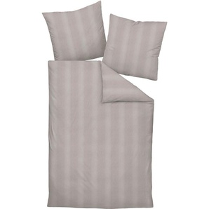 Janine Bettwäsche Interlock-Jersey55095 07, Interlock-Jersey, mit Reissverschluss