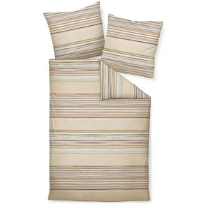 Janine Bettwäsche-Set - braun - Materialmix - 135 cm - 1 cm | Möbel Kraft