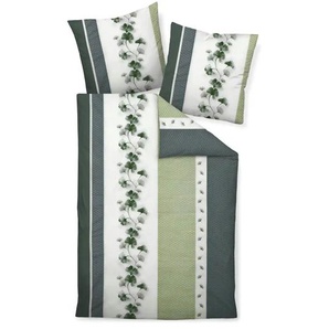Janine Mako-Satin Bettwäsche - grau - Materialmix - 27 cm - 4,5 cm | Möbel Kraft