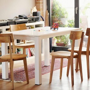 jankurtz 4-Fußstuhl nea (Set, 2 St), Massivholz, modernes Design