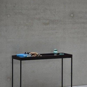 Fiam Konsolentisch pizzo, in verschiedenen Gestellfarben, Breite 100 cm