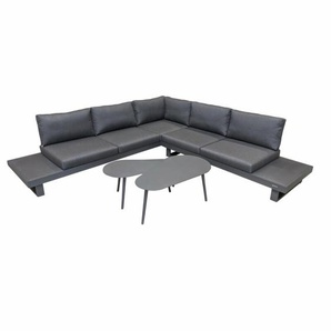 Jati&Kebon Livio Loungeset mit Kaffeetisch-Set Amazone 01-004684-01-004683-01-004682-01-000568