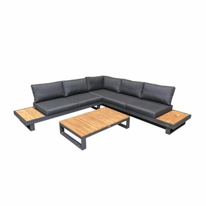 Jati&Kebon Murlo Loungeset mit Loungetisch Virginia 120x75 cm 01-004685-01-004686-01-004682-01-000628