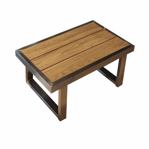 Jati&Kebon Rao Beistelltisch, Gestell Edelstahl - 70 × 42 01-004327