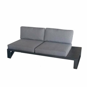 Jati&Kebon Virginia 2-Sitzer Seitenteil links, Gestell Aluminium mit HPL 01-002300