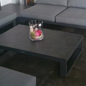 Jati&Kebon Virginia Loungetisch, Gestell Aluminium mit HPL-Platte - 120 × 75 01-002304