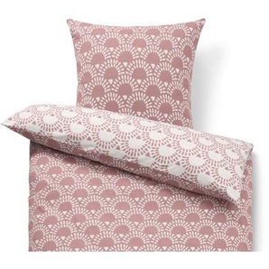 Jersey-Bettwäsche, rosa, Übergröße