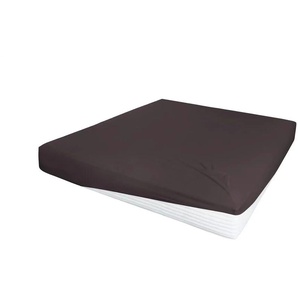 Jersey-Elastan Boxspringlaken | braun | 100 cm | 28 cm |