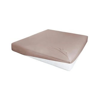 Jersey-Elastan Boxspringlaken | braun | 100 cm | 28 cm |
