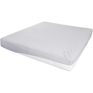 como Jersey-Elasthan Boxspringbetttuch | grau | 150 cm | 26 cm |