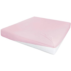 Jersey-Elastan Boxspringlaken - rosa/pink - Baumwollmischgewebe - 100 cm - 28 cm - 28 cm | Möbel Kraft