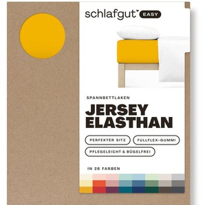 Jersey-Elasthan Spannbettlaken EASY 100% Baumwolle