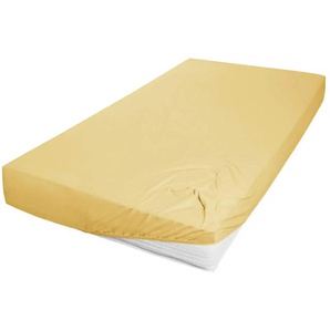 Jersey Spannbettlaken - gelb - Materialmix - 100 cm - 22 cm - cm 22,0 | Möbel Kraft