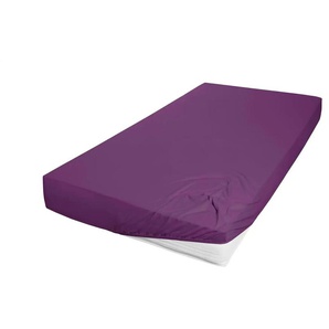 Jersey Spannbettlaken - lila/violett - Materialmix - 190 cm - 22 cm - cm 22,0 | Möbel Kraft