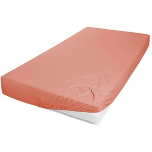 Jersey Spannbettlaken - orange - Materialmix - 120 cm - 22 cm - cm 22,0 | Möbel Kraft