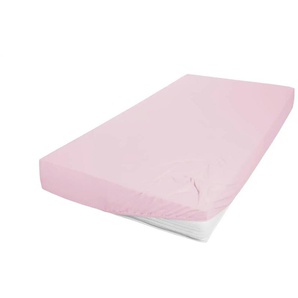 Jersey Spannbettlaken | rosa/pink | 120 cm | 22 cm |