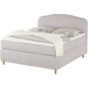 Jette Home Boxspringbett  Jette Cloud ¦ grau ¦ Maße (cm): B: 182 H: 132,5