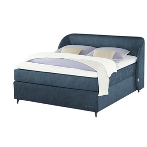 Jette Home Boxspringbett Jette Embrace - blau - Materialmix - 198 cm - 126,5 cm | Möbel Kraft