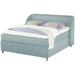 Jette Home Boxspringbett  Jette Embrace ¦ blau ¦ Maße (cm): B: 218 H: 126,5