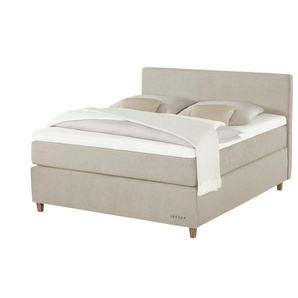 Jette Home Boxspringbett Jette Flex - beige - Materialmix - 145 cm - 120,5 cm | Möbel Kraft