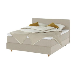 Jette Home Boxspringbett Jette Flex - beige - Materialmix - 185 cm - 110,5 cm | Möbel Kraft