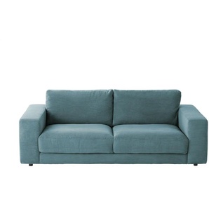 Jette Home Cordsofa Sila - türkis/petrol - Materialmix - 230 cm - 85 cm - cm 127,0 | Möbel Kraft