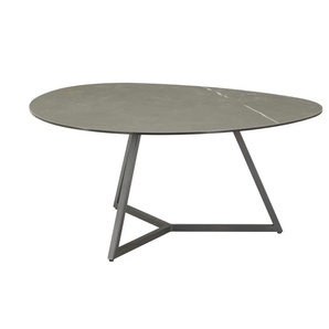 Jette Home Couchtisch  Loop I ¦ grau ¦ Maße (cm): B: 74 H: 40