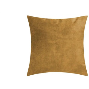 Jette Home Dekokissen Jette Patch - gelb - Materialmix - 40 cm | Möbel Kraft
