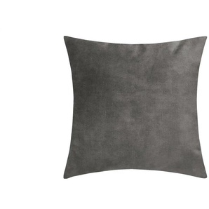Jette Home Dekokissen Jette Patch - grau - Materialmix - 40 cm | Möbel Kraft