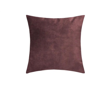 Jette Home Dekokissen Jette Patch - rot - Materialmix - 40 cm | Möbel Kraft