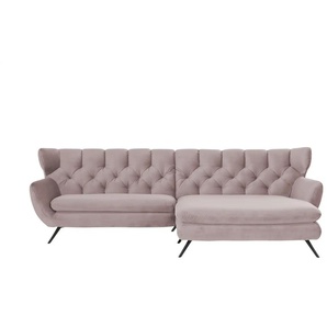 Jette Home Ecksofa Caldara - rosa/pink - Materialmix - 300 cm - 94 cm - cm 175,0 | Möbel Kraft
