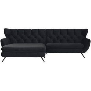Jette Home Ecksofa  Caldara ¦ schwarz ¦ Maße (cm): B: 300 H: 94 T: 175.0
