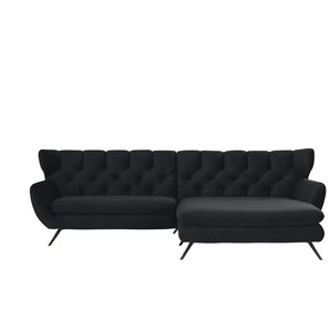 Jette Home Ecksofa  Caldara ¦ schwarz ¦ Maße (cm): B: 300 H: 94 T: 175.0