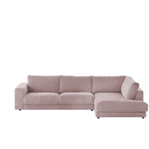Jette Home Ecksofa Cord Sila - rosa/pink - Materialmix - 325 cm - 85 cm - cm 224,0 | Möbel Kraft
