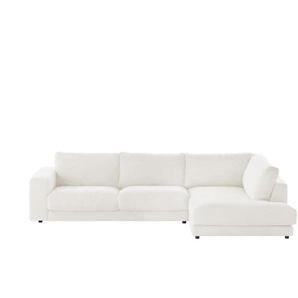 Jette Home Ecksofa Cord Sila ¦ weiß ¦ Maße (cm): B: 325 H: 85 T: 224.0