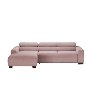 Jette Home Ecksofa  Flirt ¦ rosa/pink ¦ Maße (cm): B: 258 H: 84 T: 179.0
