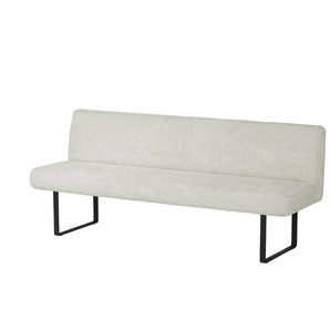 Jette Home Einzelbank Pacora - weiß - Materialmix - 203 cm - 85 cm - cm 69,0 | Möbel Kraft
