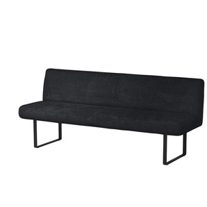 Jette Home Einzelbank  Pacora ¦ schwarz ¦ Maße (cm): B: 203 H: 85 T: 69.0