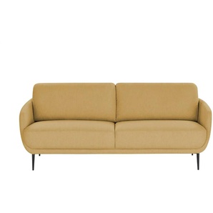 Jette Home Einzelsofa  Polly ¦ gelb ¦ Maße (cm): B: 200 H: 80 T: 90.0