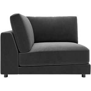 Jette Home Element Ecke in Feincord Sila ¦ grau ¦ Maße (cm): B: 120 H: 85 T: 127.0