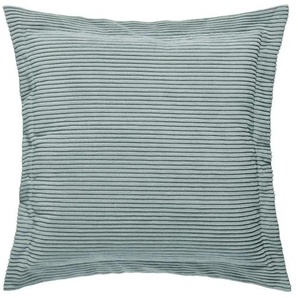 Jette Home Flatterkissen M aus Cordstoff Sila ¦ blau ¦ Maße (cm): B: 75 H: 75