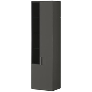 Jette Home Hängevitrine  Pedra ¦ grau ¦ Maße (cm): B: 45 H: 165 T: 34