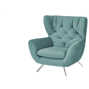 Jette Home Hochlehnsessel  Caldara ¦ grün ¦ Maße (cm): B: 110 H: 106 T: 95.0