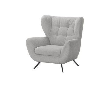 Jette Home Hochlehnsessel   Mellow ¦ grau ¦ Maße (cm): B: 100 H: 106 T: 95.0