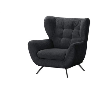 Jette Home Hochlehnsessel   Mellow ¦ schwarz ¦ Maße (cm): B: 100 H: 106 T: 95.0