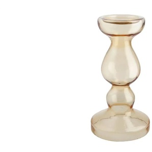 Jette Home Kerzenhalter - braun - Glas - 35 cm - 19.0 | Möbel Kraft