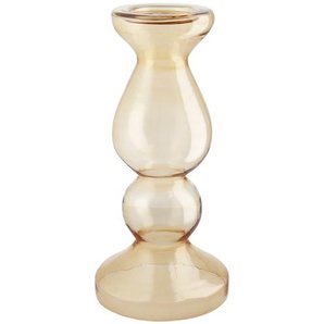 Jette Home Kerzenhalter   ¦ braun ¦ Glas ¦ Maße (cm): H: 48  Ø: 23