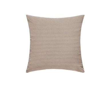 Jette Home Kissen Cord Sila ¦ braun ¦ Maße (cm): B: 50 H: 50 T: 15.0