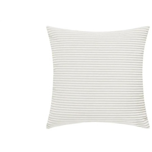 Jette Home Kissen Cord Sila ¦ weiß ¦ Maße (cm): B: 50 H: 50 T: 15.0