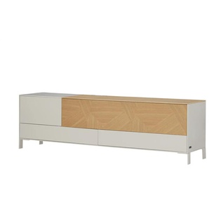 Jette Home Lowboard  Slice - beige - Materialmix - 220 cm - 65 cm - 50 cm | Möbel Kraft